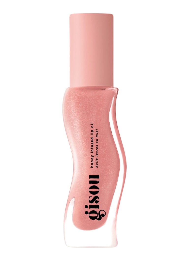 Gisou Honey Infused Lip Oil - lipolie Pink Praline 8ml Make-up - Deal
