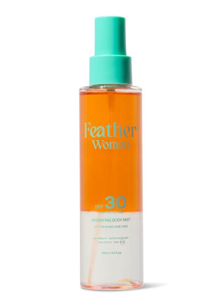 Feather Women Hydrating Body Mist - zonnebrand 150ml Verzorging - Deal