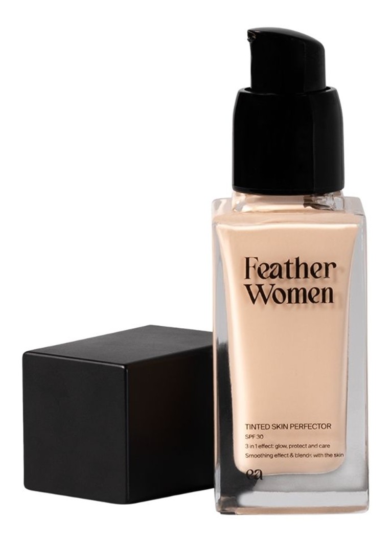 Feather Women Tinted Skin Perfector - getinte dagcrème Light 30ml Make-up - Deal