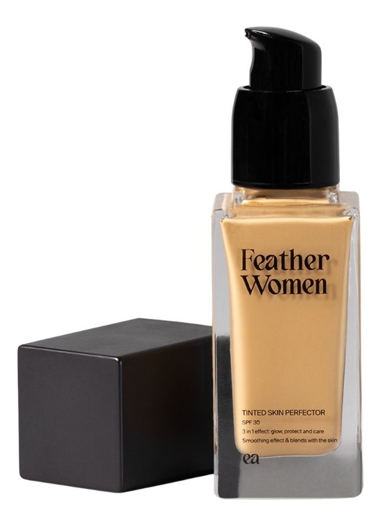 Feather Women Tinted Skin Perfector - getinte dagcrème Medium 30ml Make-up - Deal