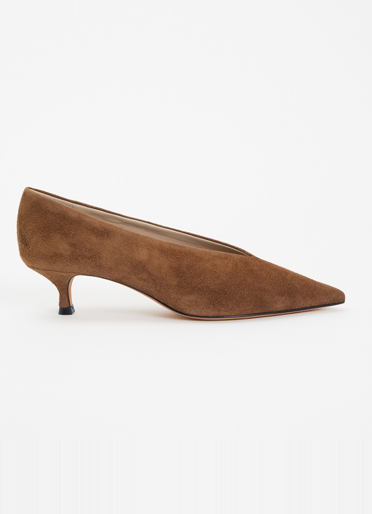 Le Monde Béryl Dames Babouche pump van leer in de kleur Bruin, maat: 37