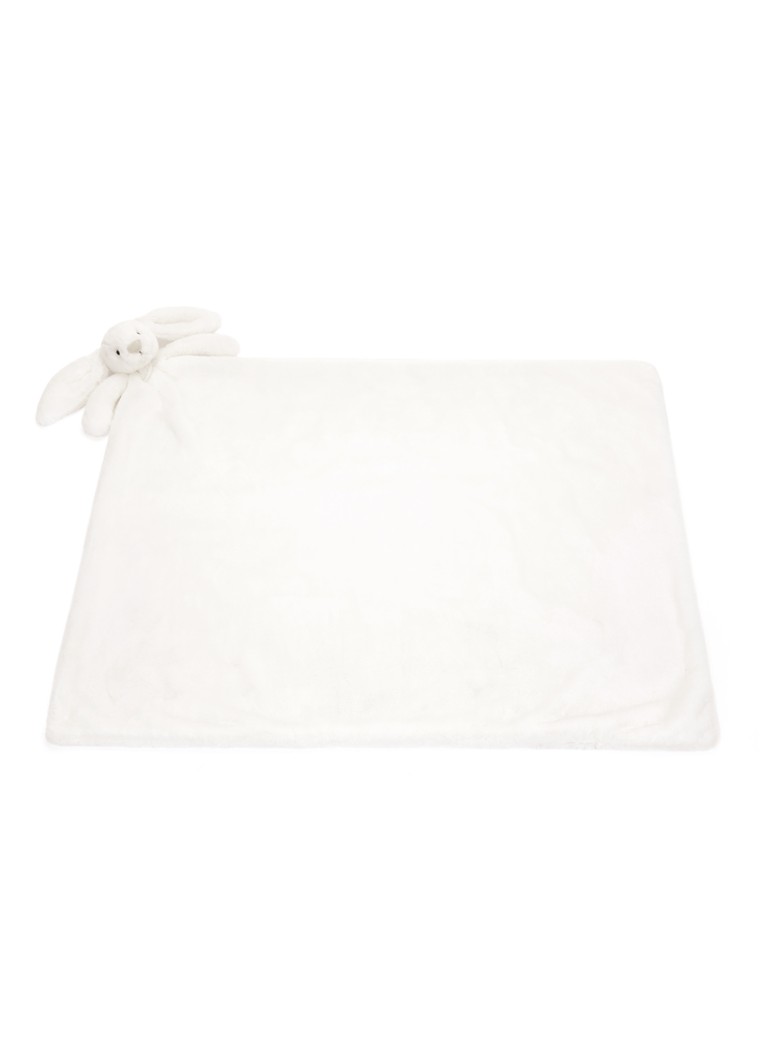 Jellycat Meisjes Bashful Luxe Bunny Luna Blankie knuffeldoekje 56 cm in de kleur Multicolor, maat: 56 CM