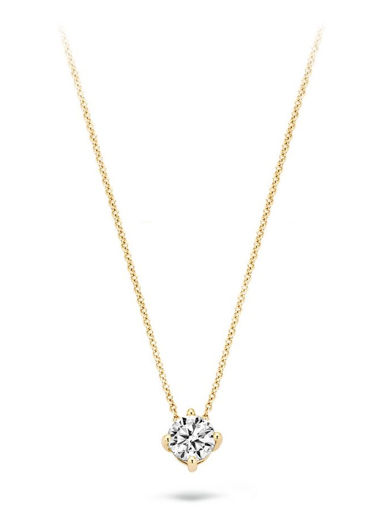 Blush Dames Ketting van 14 karaat geelgoud met zirkonia 3057YZI in de kleur Geelgoud