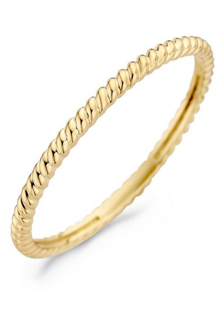 Blush Dames Ring van 14 karaat geelgoud 1196YGO in de kleur Geelgoud