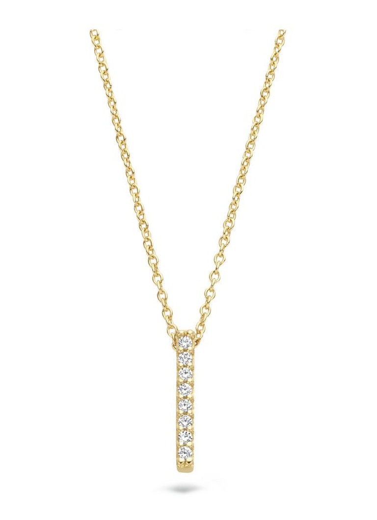Blush Dames Ketting van 14 karaat geelgoud met zirkonia 3062YGO in de kleur Geelgoud