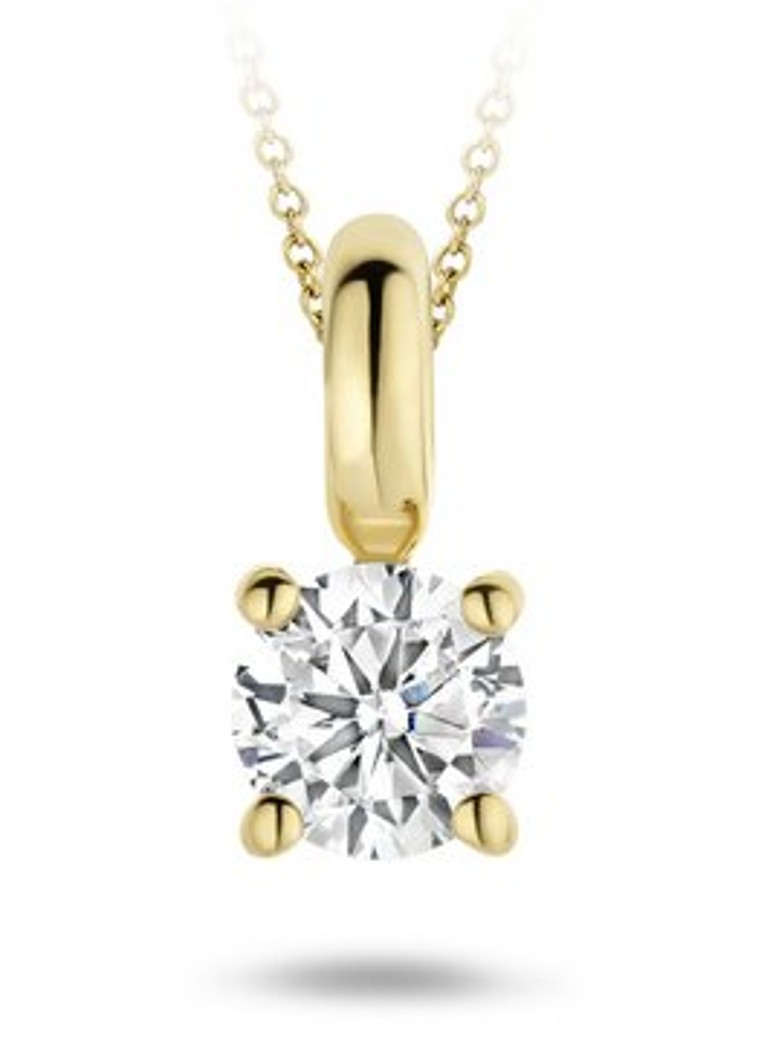 Blush Dames Hanger van 14 karaat geelgoud met zirkonia 6092YZI in de kleur Geelgoud
