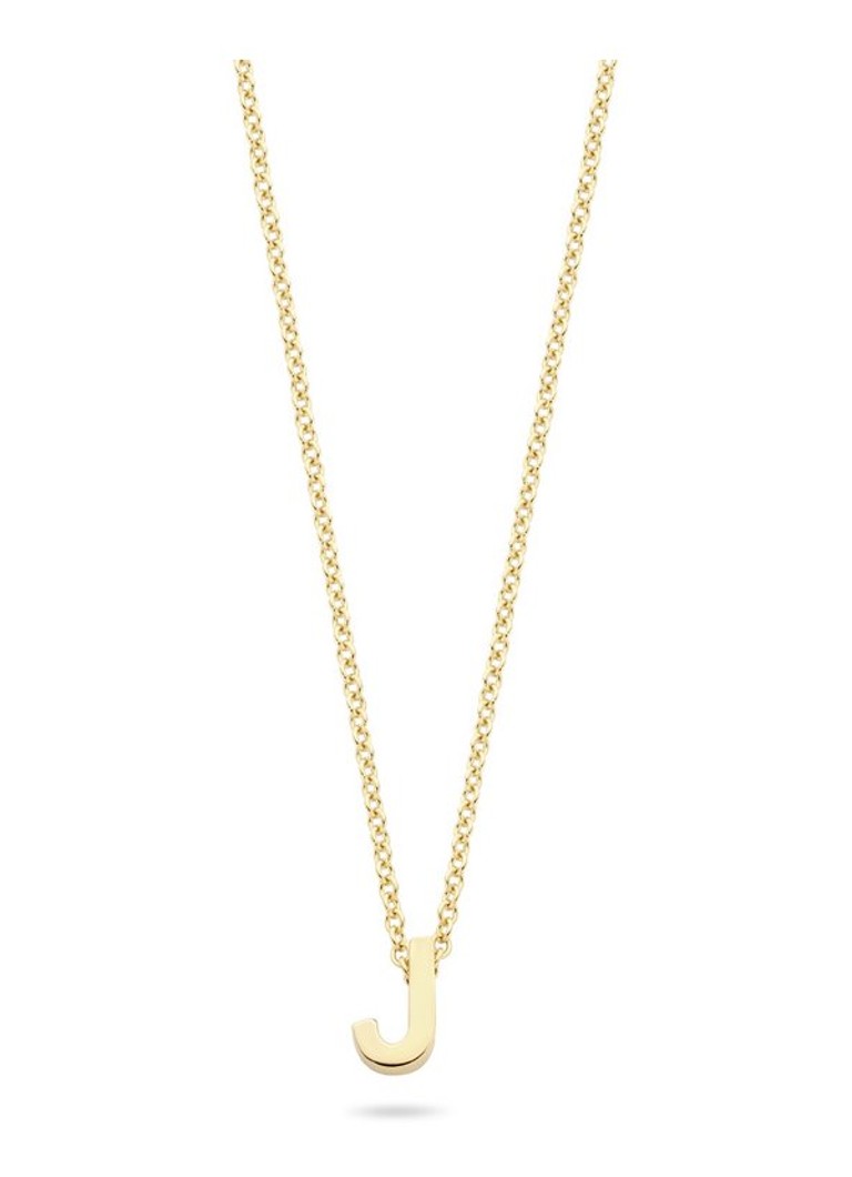 Blush Dames Ketting J van 14 karaat geelgoud 3155YGO_J in de kleur Geelgoud