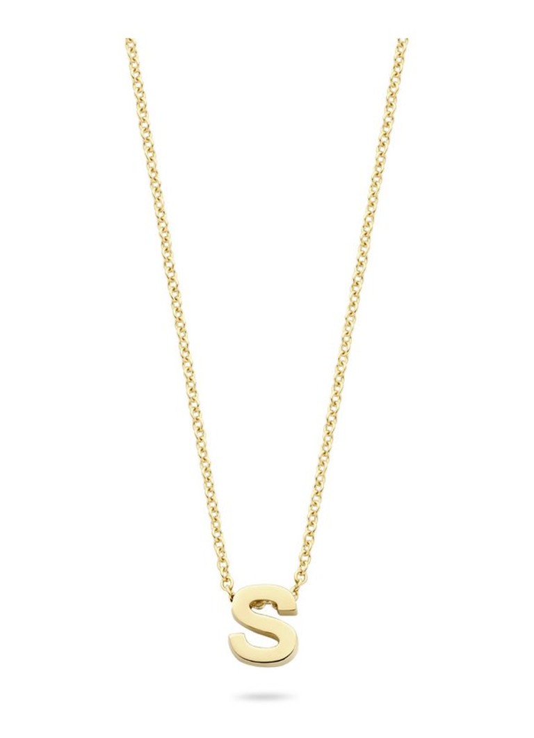 Blush Dames Ketting S van 14 karaat geelgoud 3155YGO_S in de kleur Geelgoud
