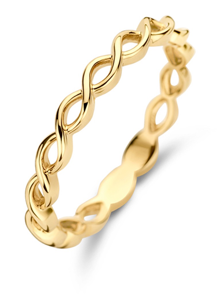 Blush Dames Ring van 14 karaat geelgoud 1245YGO in de kleur Geelgoud