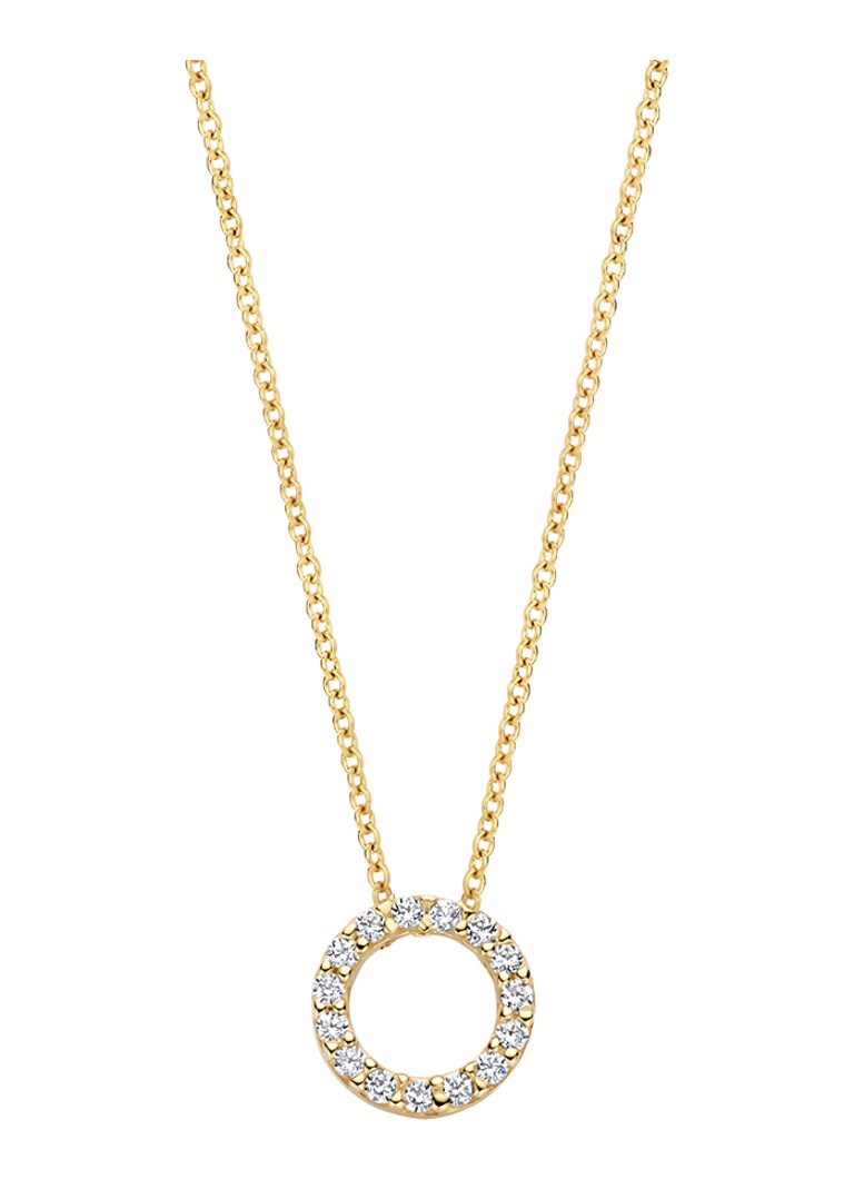 Blush Dames Ketting van 14 karaat geelgoud 3065YZI in de kleur Goud
