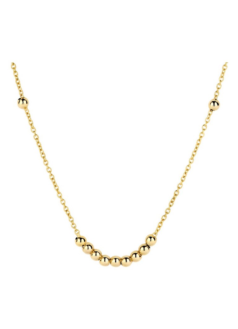 Blush Dames Ketting van 14 karaat geelgoud met parels 3182YGO in de kleur Goud