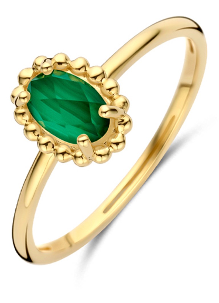 Blush Dames Ring van 14 karaat geelgoud met kristal 1272YMA in de kleur Goud