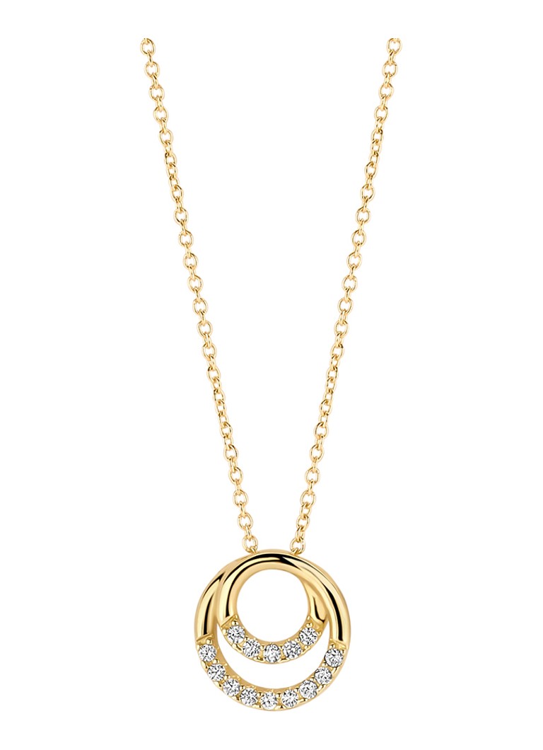 Blush Dames Ketting van 14 karaat geelgoud 3193YZI in de kleur Goud