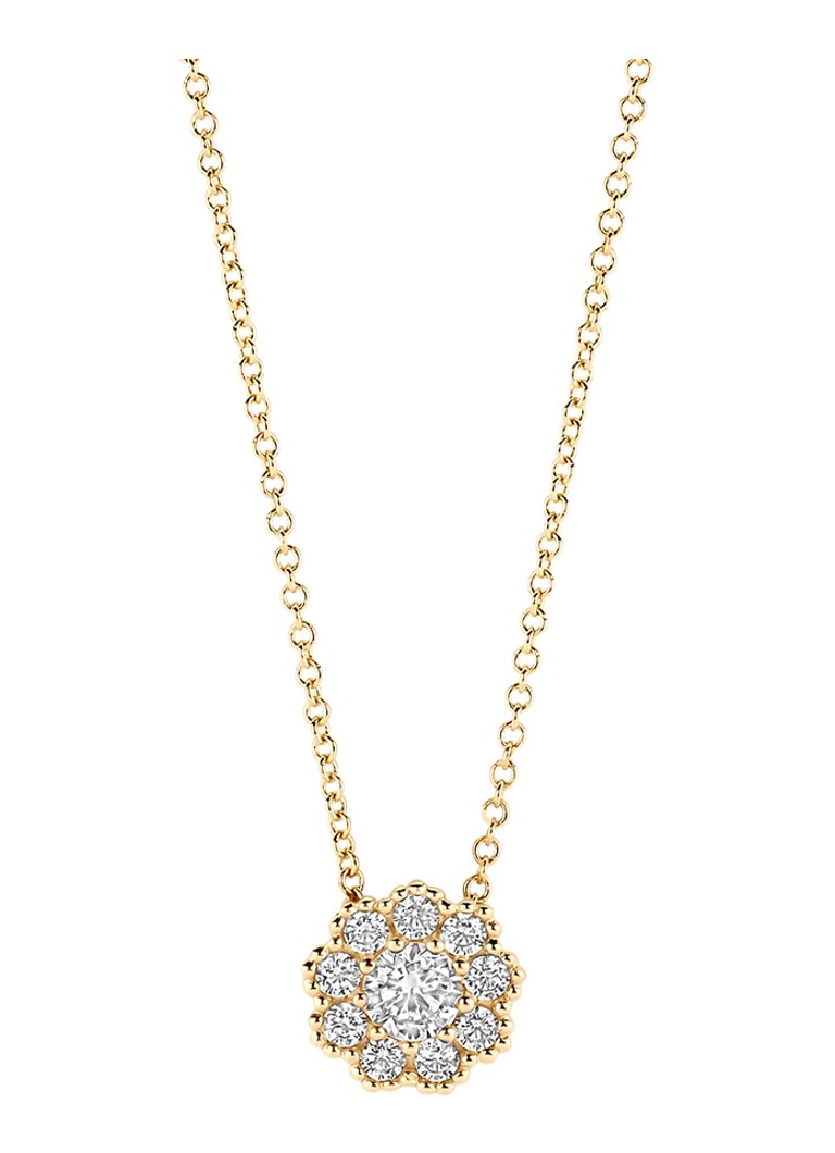 Blush Dames Ketting van 14 karaat geelgoud 3196YZI in de kleur Goud