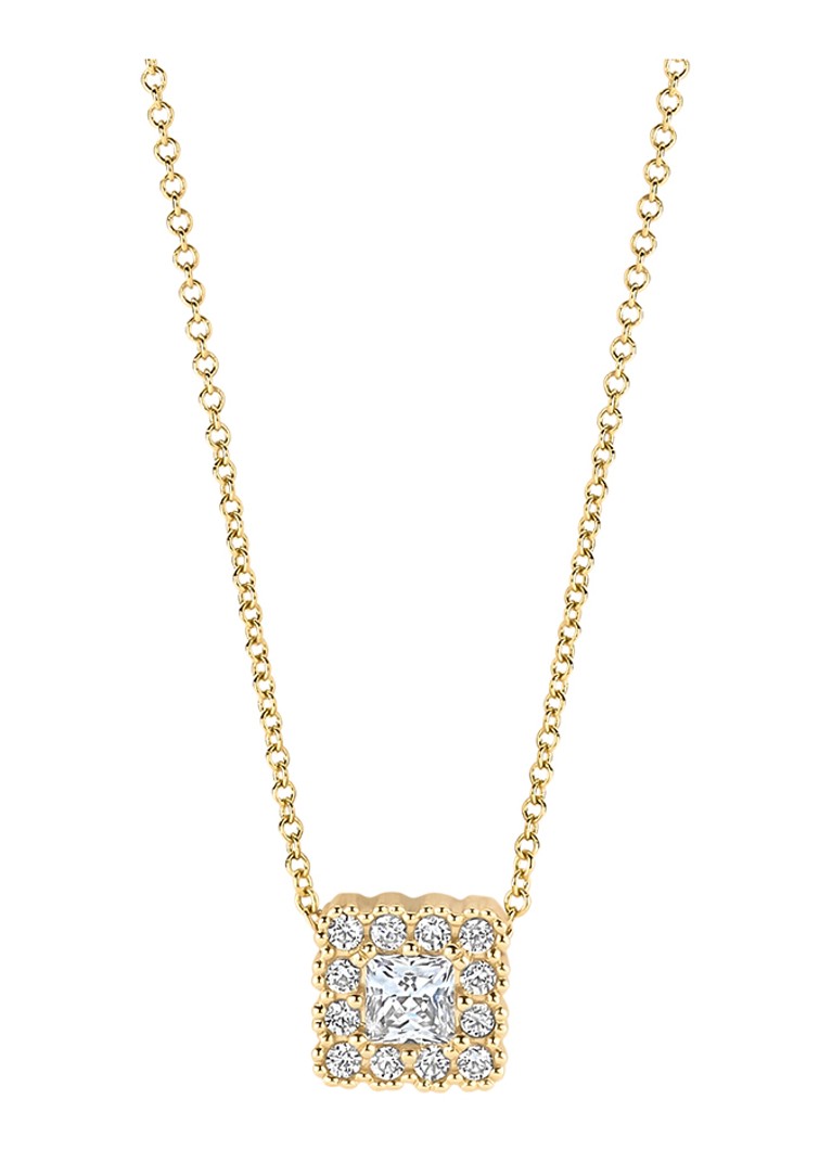Blush Dames Ketting van 14 karaat geelgoud 3197YZI in de kleur Goud