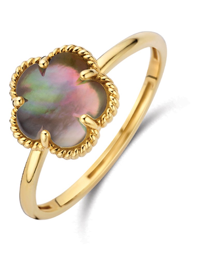 Blush Dames Ring van 14 karaat geelgoud 1281YBQ in de kleur Geelgoud