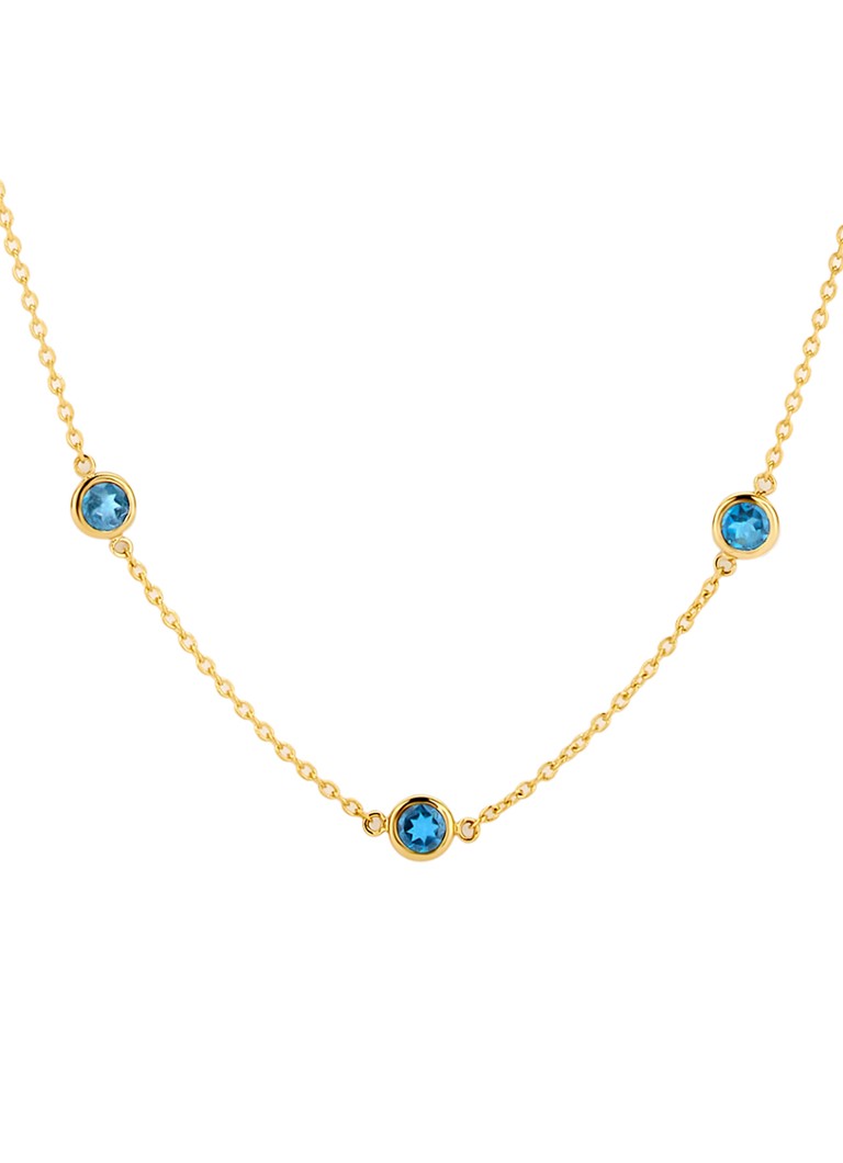 Blush Dames Ketting van 14 karaat geelgoud 3210YLB in de kleur