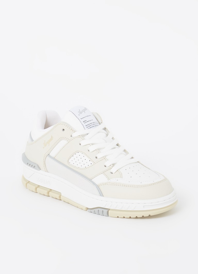 Axel Arigato Dames Area Lo sneaker van leer in de kleur Wit, maat: 41