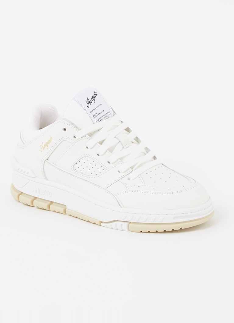 Axel Arigato Dames Area Lo sneaker van leer in de kleur Gebroken wit, maat: 41