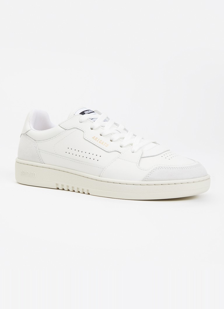 Axel Arigato Dames Dice Lo sneaker van leer in de kleur Gebroken wit, maat: 40