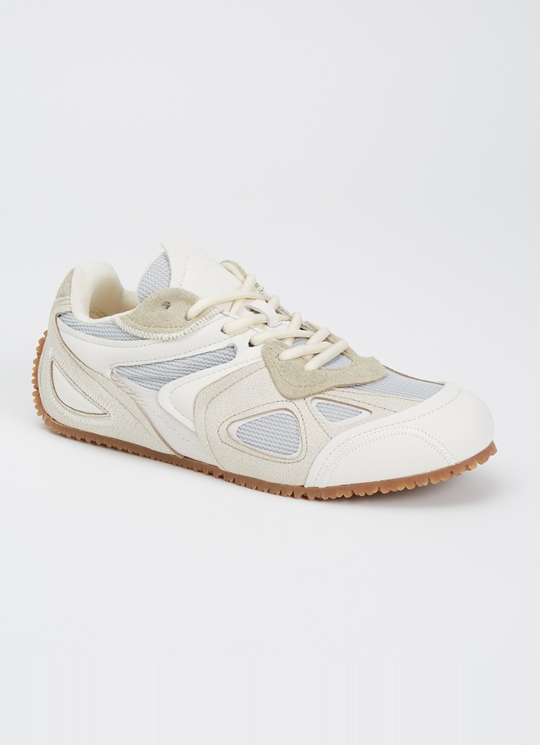 Axel Arigato Dames Slow runner sneaker van leer met details van suède en nubuck in de kleur Gebroken wit, maat: 41