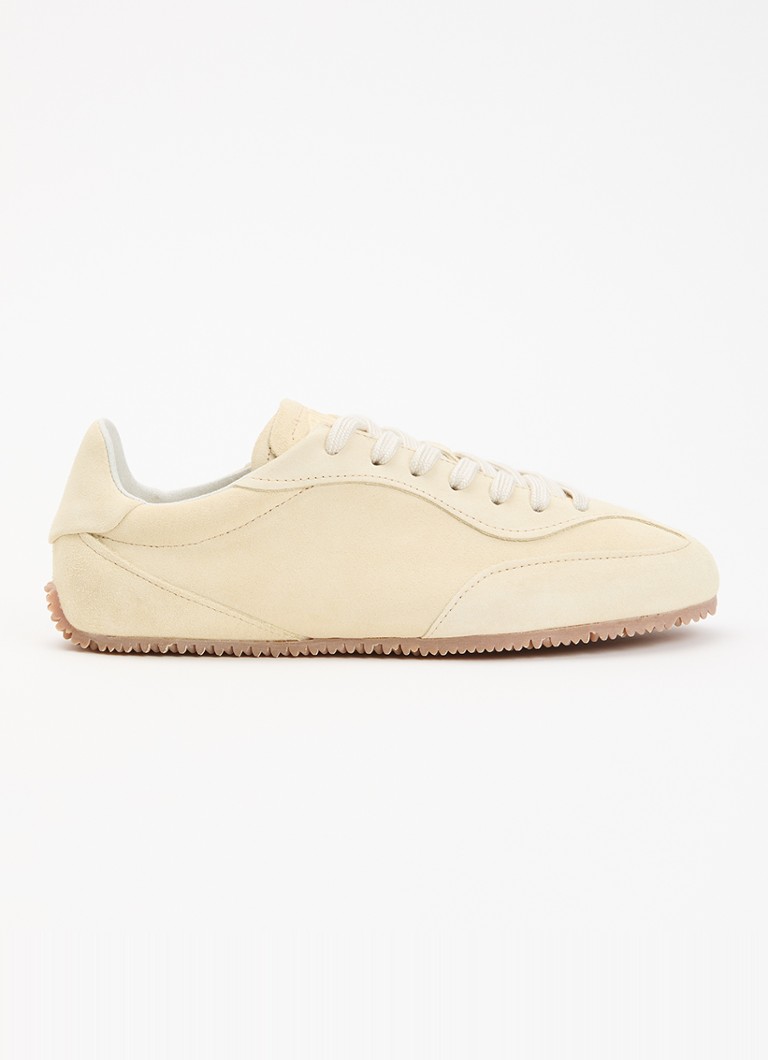 Axel Arigato Dames Daze Runner sneaker van suède in de kleur Lichtgeel, maat: 37