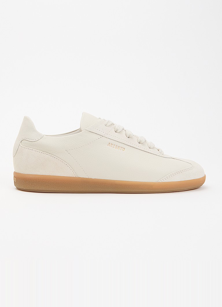 Axel Arigato Dames Zane sneaker van suède in de kleur Gebroken wit, maat: 41