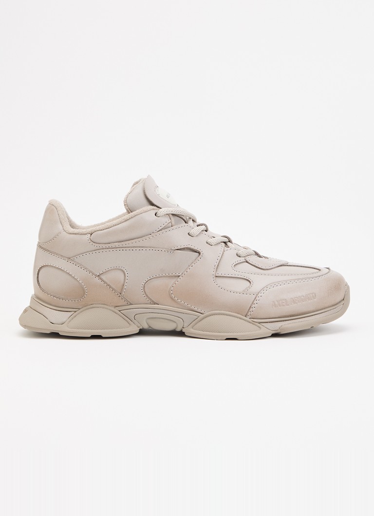 Axel Arigato Dames Eris sneaker van leer in de kleur Taupe, maat: 40