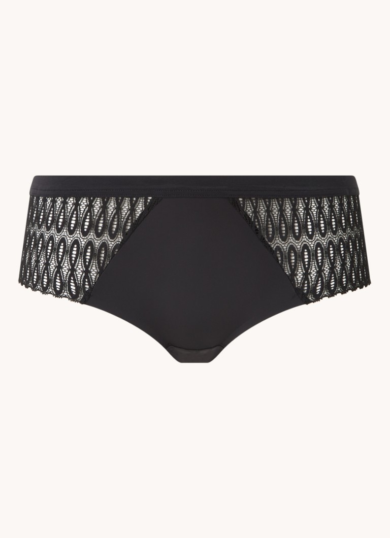 Triumph Dames Aura hipster met kant in de kleur Zwart, maat: 36