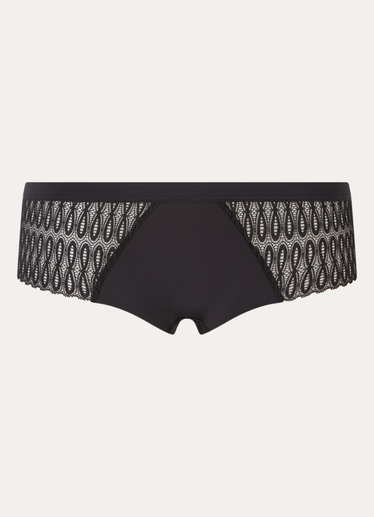 Triumph Dames Aura hipster met kant in de kleur Zwart, maat: 46