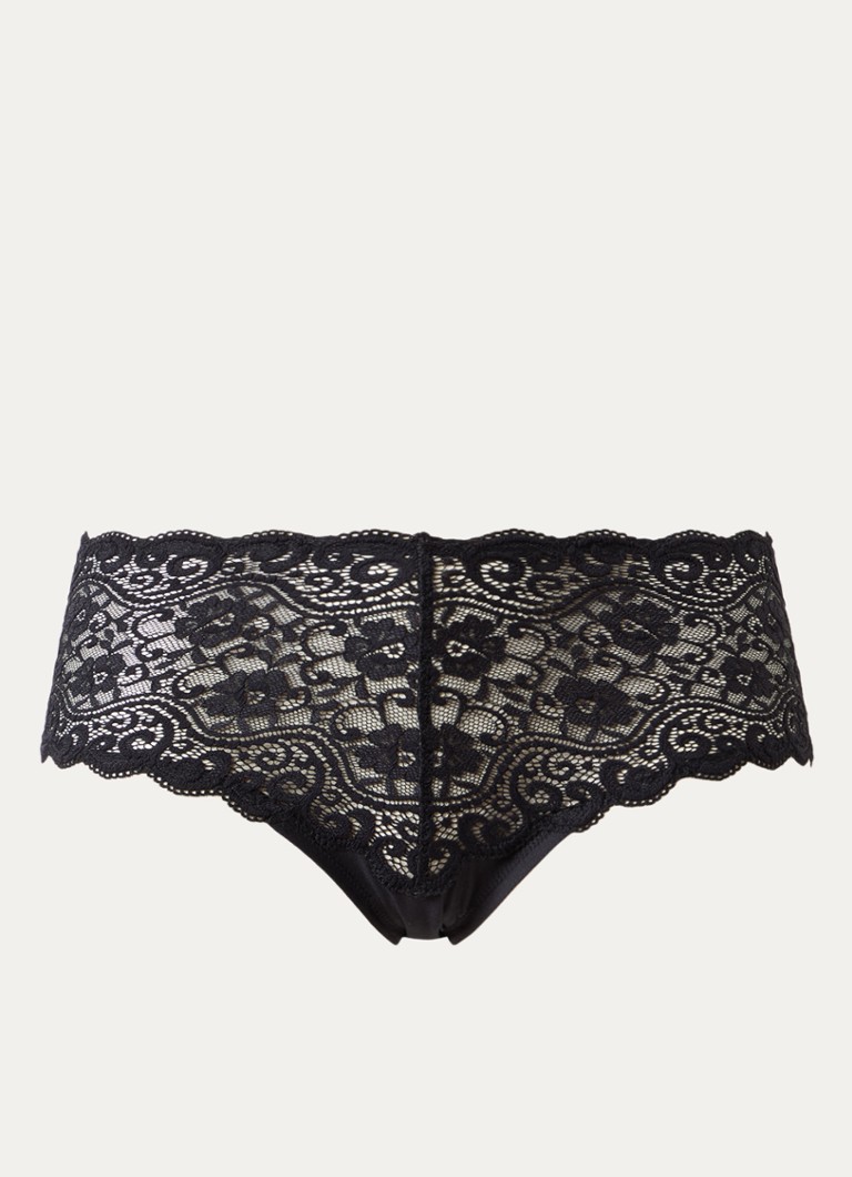 Triumph Dames Amourette slip van kant in de kleur Zwart, maat: 46