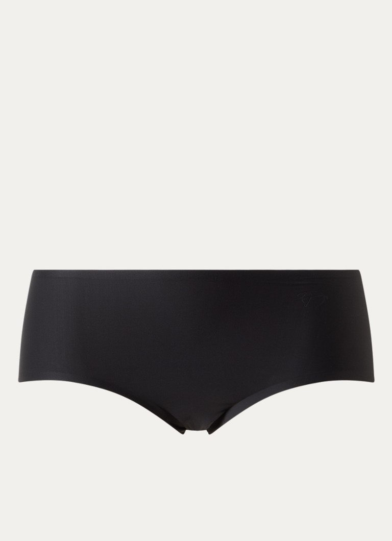 Triumph Dames Body Make-up naadloze slip in de kleur Zwart, maat: 46