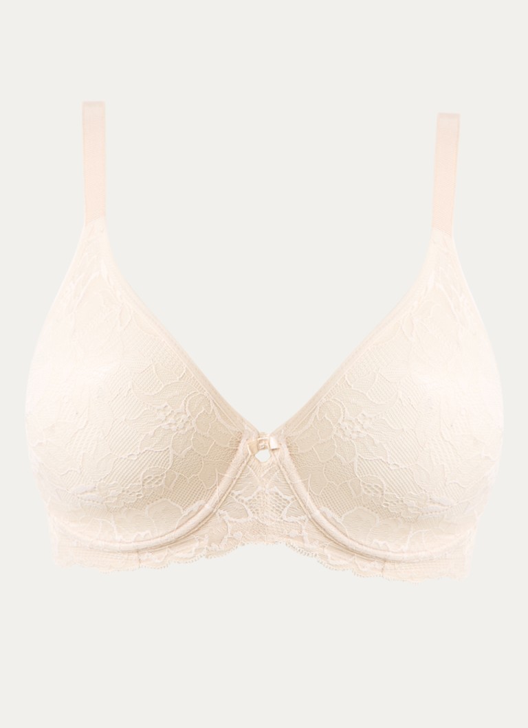 Triumph Dames Amourette Charm beugel bh van kant in de kleur Creme, maat: E75