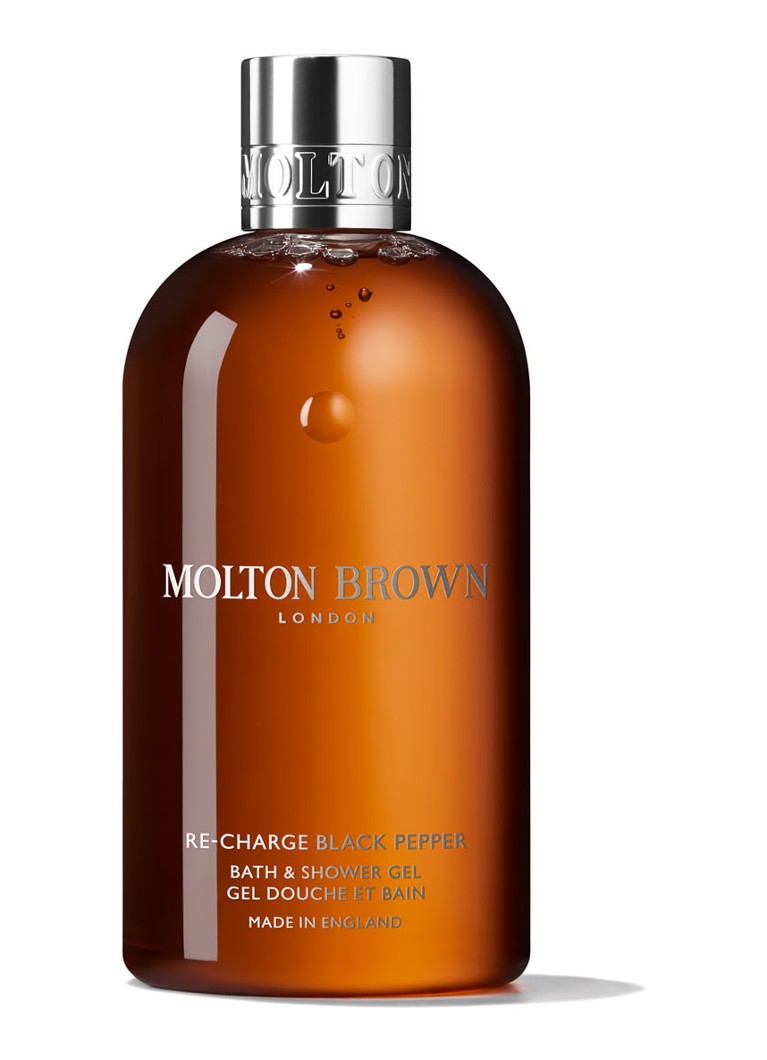 Molton Brown Re-Charge Black Pepper Bath & Shower Gel - bad- & douchegel 300 ML Lichaamsverzorging - Deal