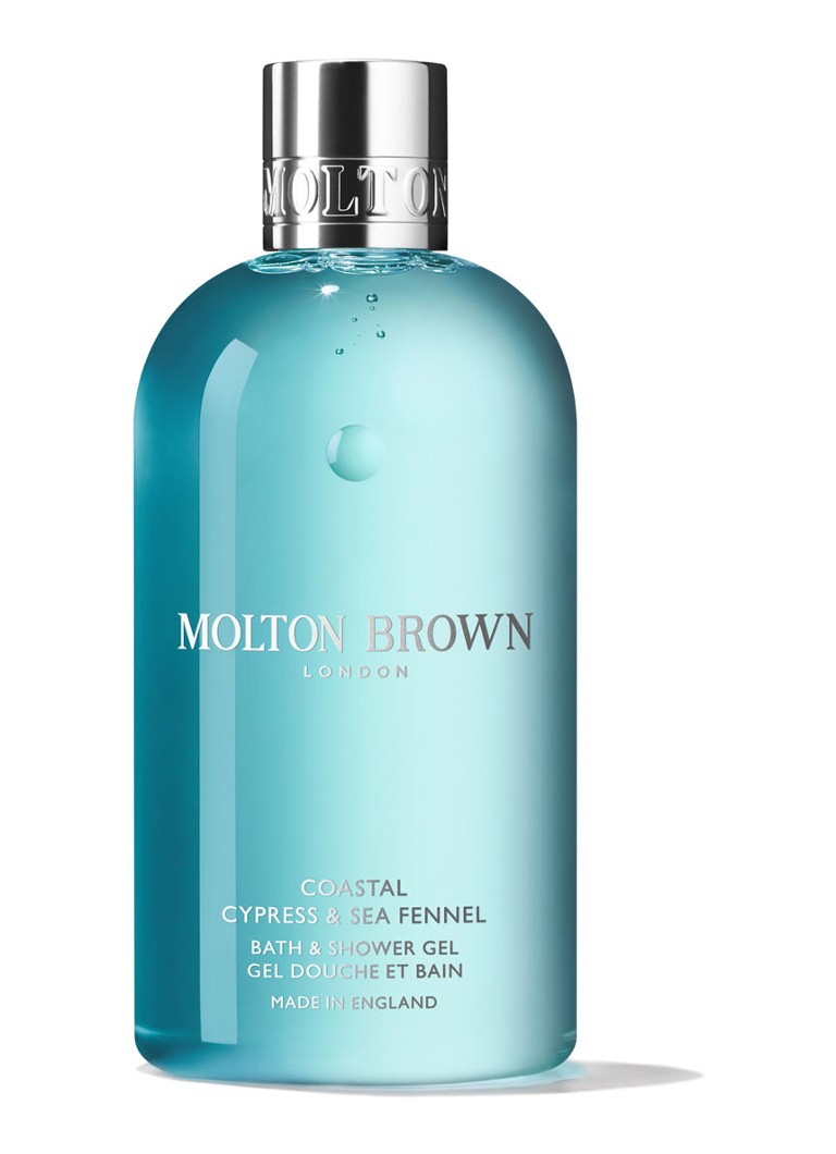 Molton Brown Coastal Cypress & Sea Fennel Bath & Shower Gel - bad- & douchegel 300 ML Verzorging - Deal