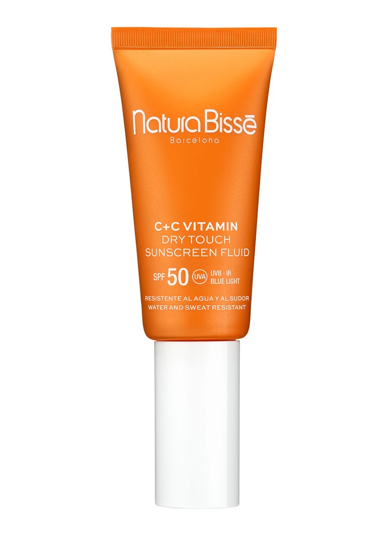 Natura Bissé C+C Dry Touch Sunscreen Fluid SPF 50 - dagcrème Beige 30ML Verzorging - Deal