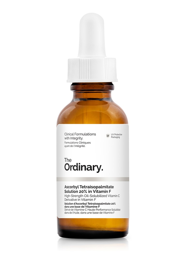 The Ordinary Ascorbyl Tetraisopalmitate Solution 20% in Vitamin F - verhelderend serum 1 maat Gezichtsverzorging - Deal