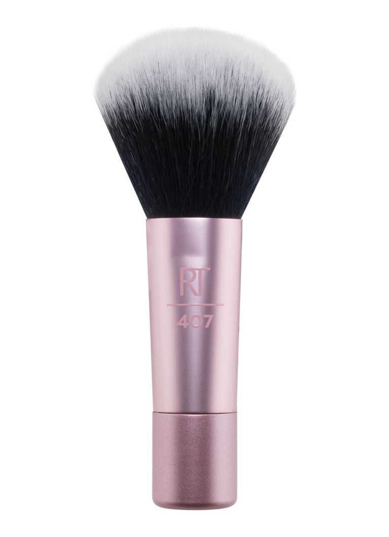 Real Techniques Mini Multitask Brush - mini blush- en highlighterkwast Lichtroze 1 maat Reisverpakkingen - Deal