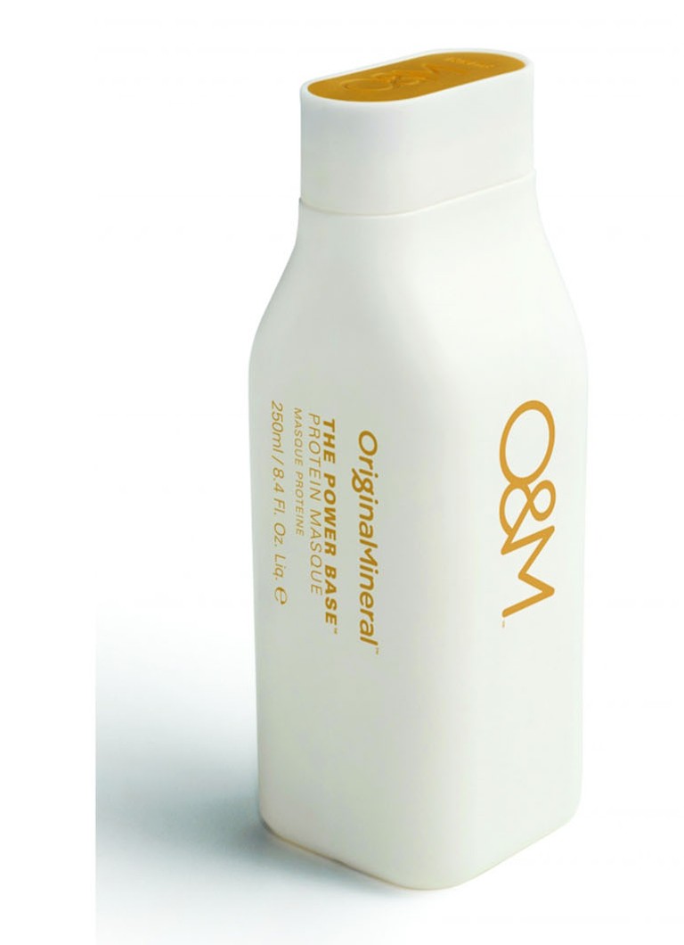 Original & Mineral The Power Base Masque - stap 3 - kleurveilig proteïne haarmasker 250 ML Verzorging - Deal