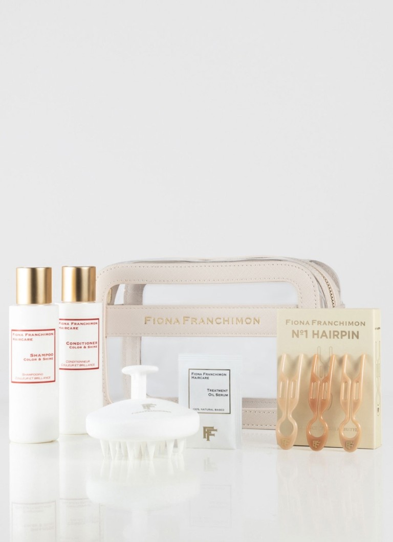 Fiona Franchimon Travel-Beautycase Color and Shine - haarverzorgingsset 1 maat Verzorging - Deal