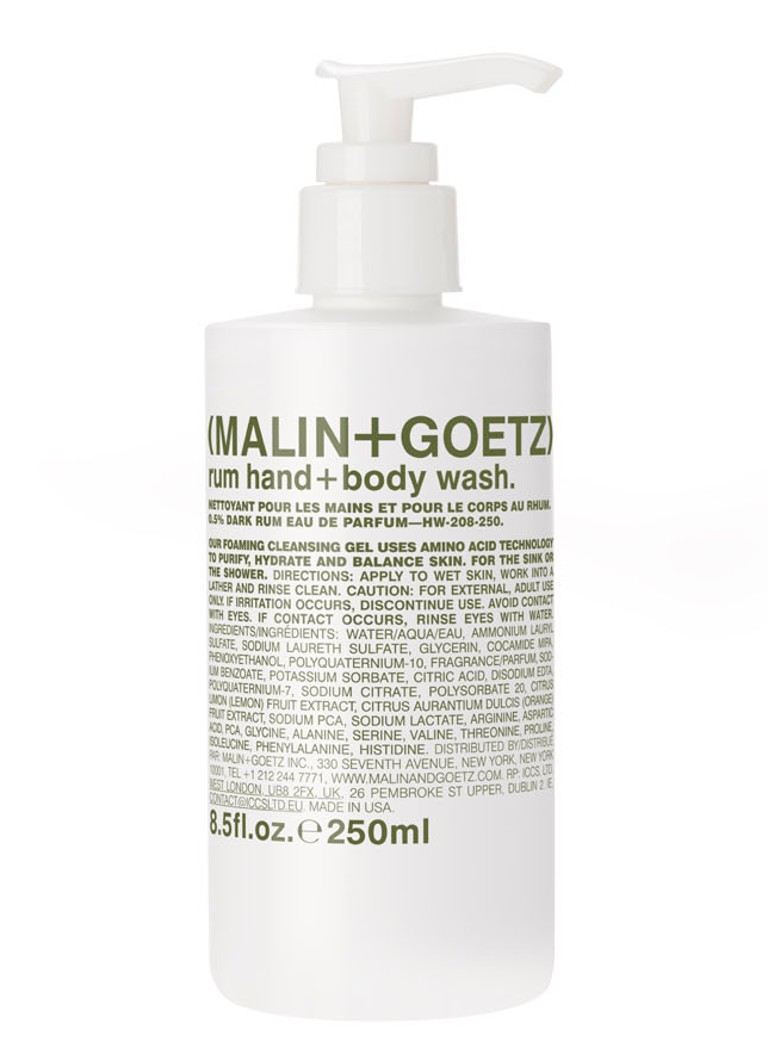 MALIN+GOETZ rum hand+bodywash - handzeep & douchegel - Deal
