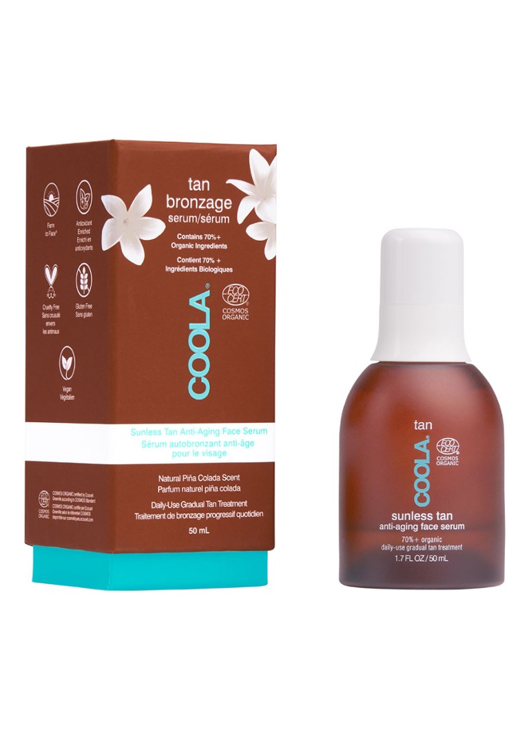 Coola Sunless Tan Anti-Aging Face Serum - zelfbruiner serum 50 ML Verzorging - Deal