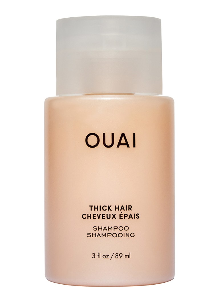 OUAI Thick Hair Shampoo - travel size shampoo 89ML Reisverpakkingen - Deal