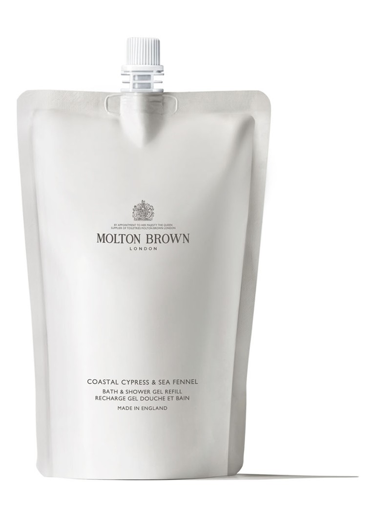 Molton Brown Coastal Cypress & Sea Fennel Bath & Shower Gel Refill - bad- en douchegel navulling 400 ML Lichaamsverzorging - Deal