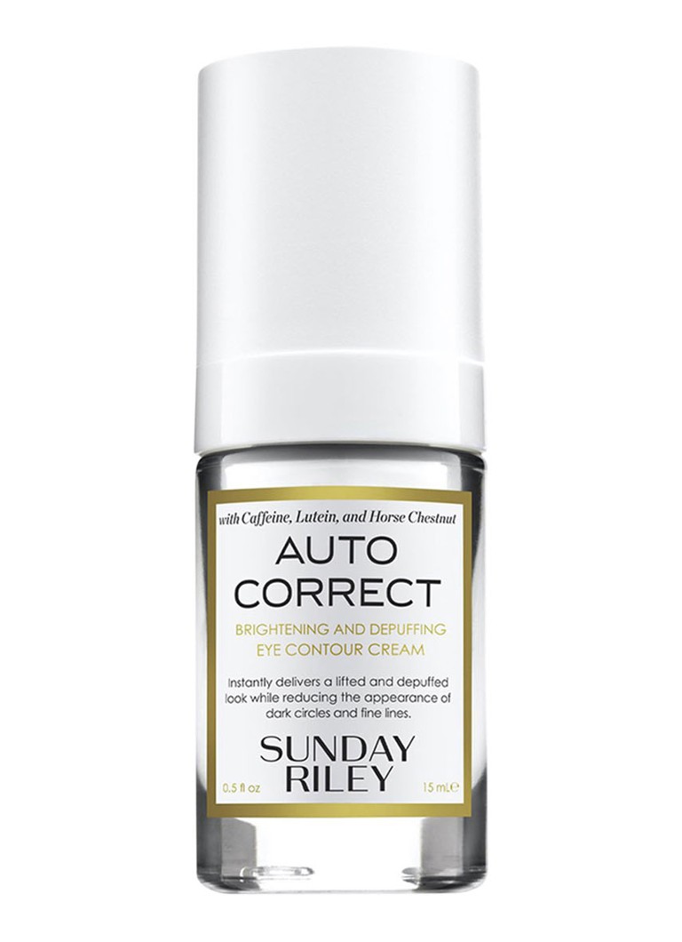 Sunday Riley Auto Correct Eye Cream - oogcrème 15 Verzorging - Deal