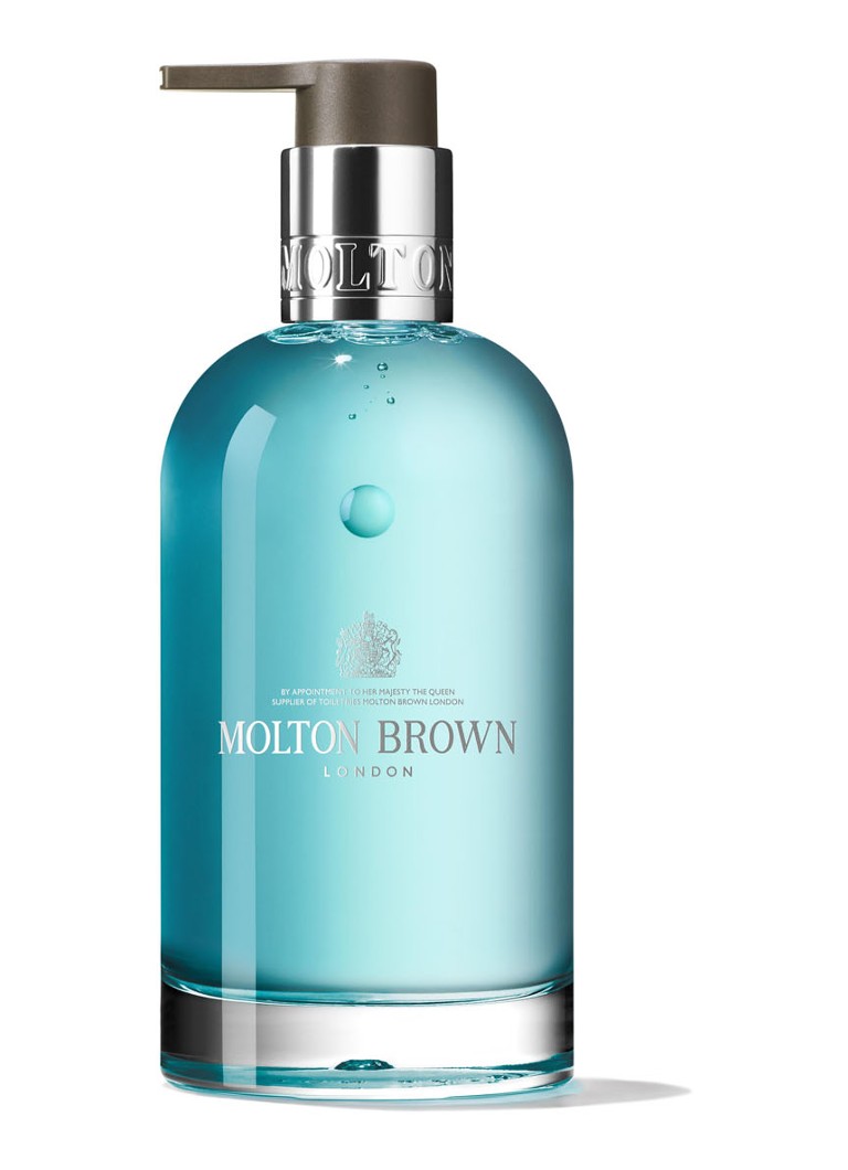 Molton Brown Coastal Cypress & Sea Fennel Fine Liquid Hand Wash Glass Bottle - hanzeep Transparant 200ml Verzorging - Deal