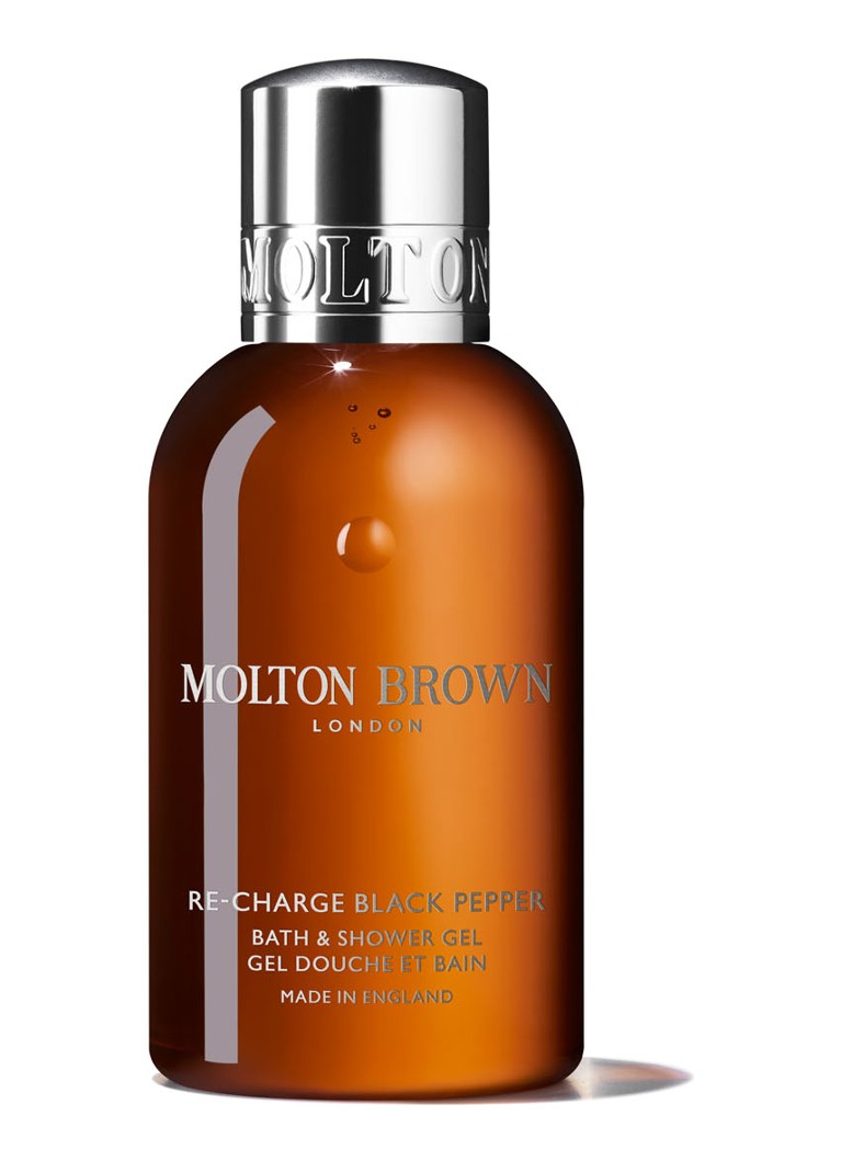 Molton Brown Re-charge Black Pepper Bath & Shower gel - travel size bad- & douchegel 100 ml Verzorging - Deal