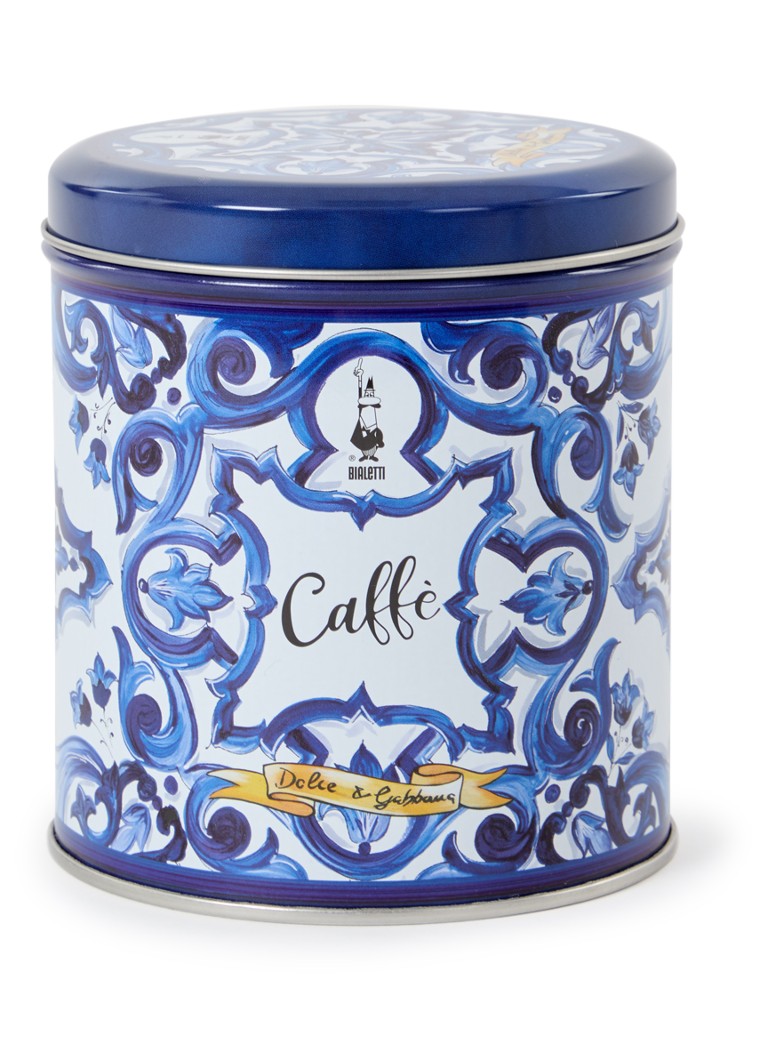 Bialetti Dolce&Gabbana Perfetto Moka Autentico gemalen koffie 200 gram Royalblauw - Deal
