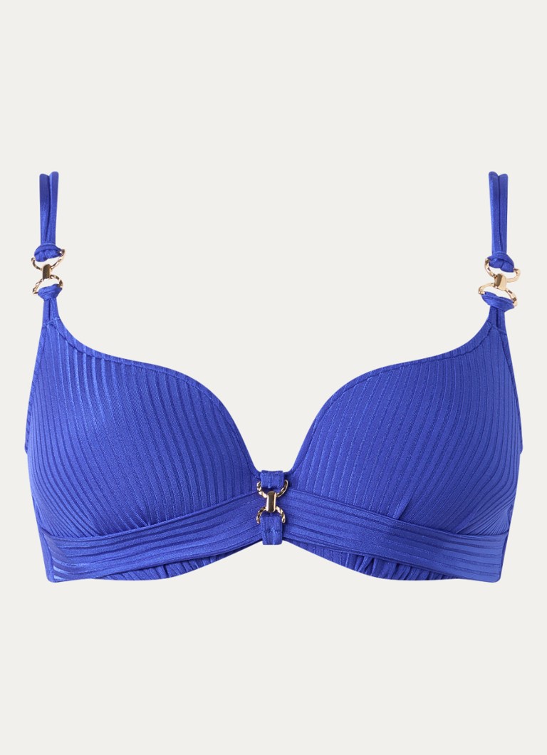 Marie Jo Dames Emly voorgevormde bikinitop met beugel in de kleur Kobaltblauw
