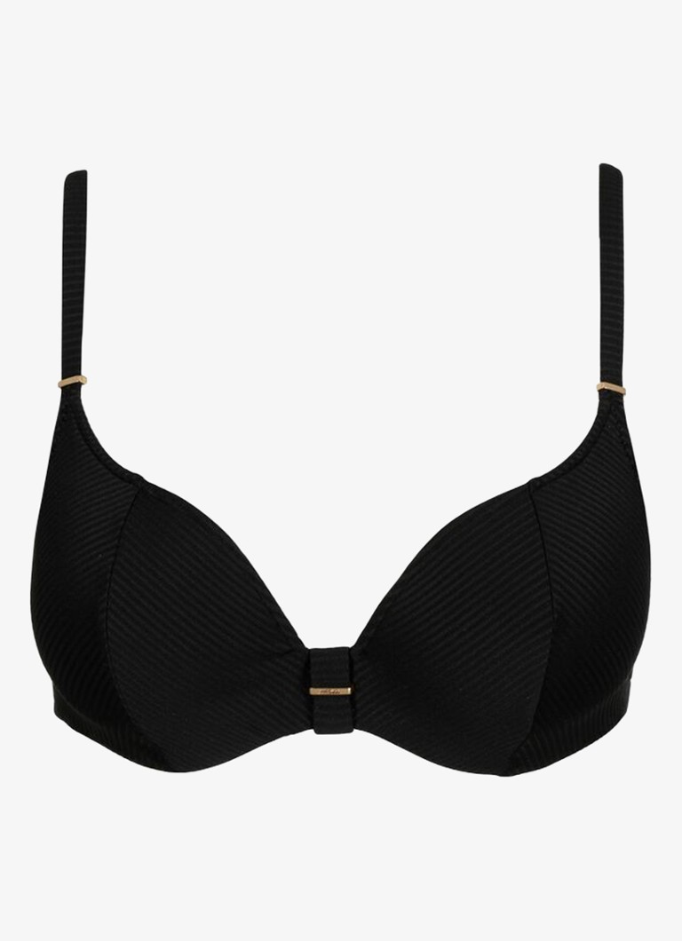 Marie Jo Dames Cassie voorgevormde bikinitop met structuur in de kleur Zwart